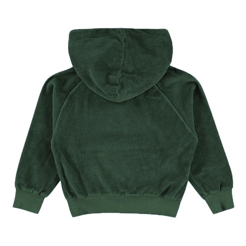 100% Cotton Boys And Girls Terry Cloth Hoodie With Pockets A - 图0