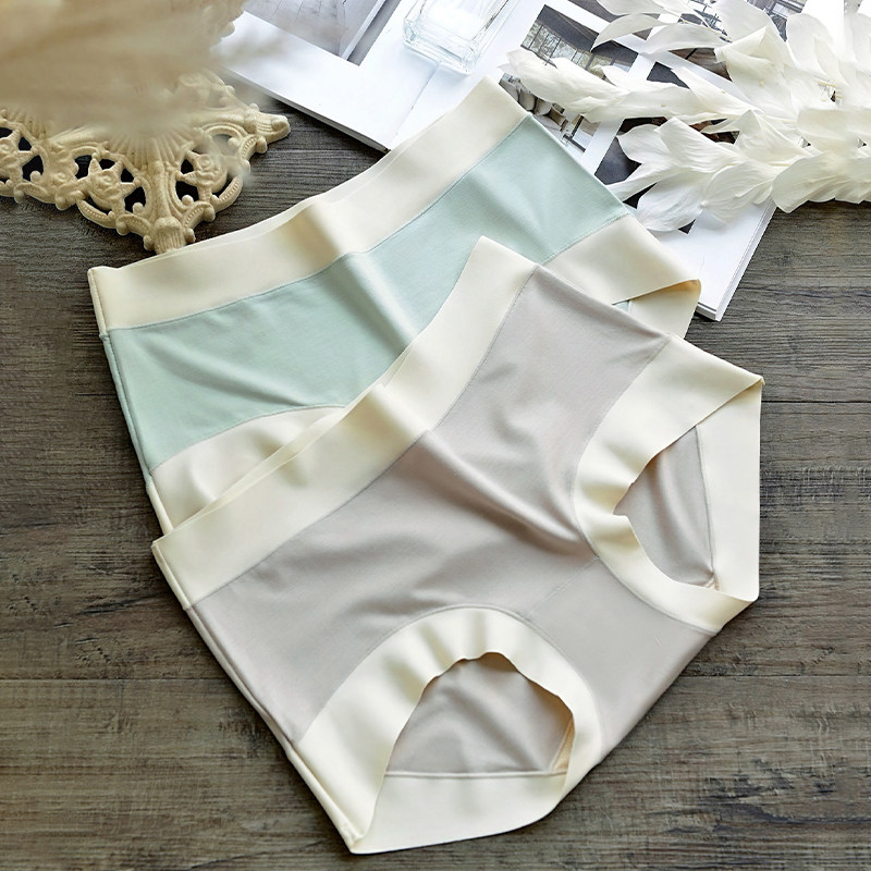 3条 60支莫代尔内裤女士包臀柔软无痕薄款不夹臀简约中腰女生短裤,淘宝优惠券,粉丝福利购,淘宝优惠卷