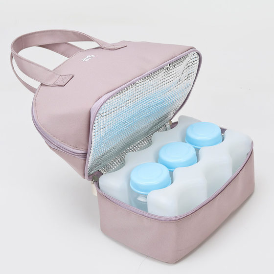 Milk carrying equipment refrigerated work blue ice milk bag ice pack ice box ice tray portable breast milk preservation milk storage special