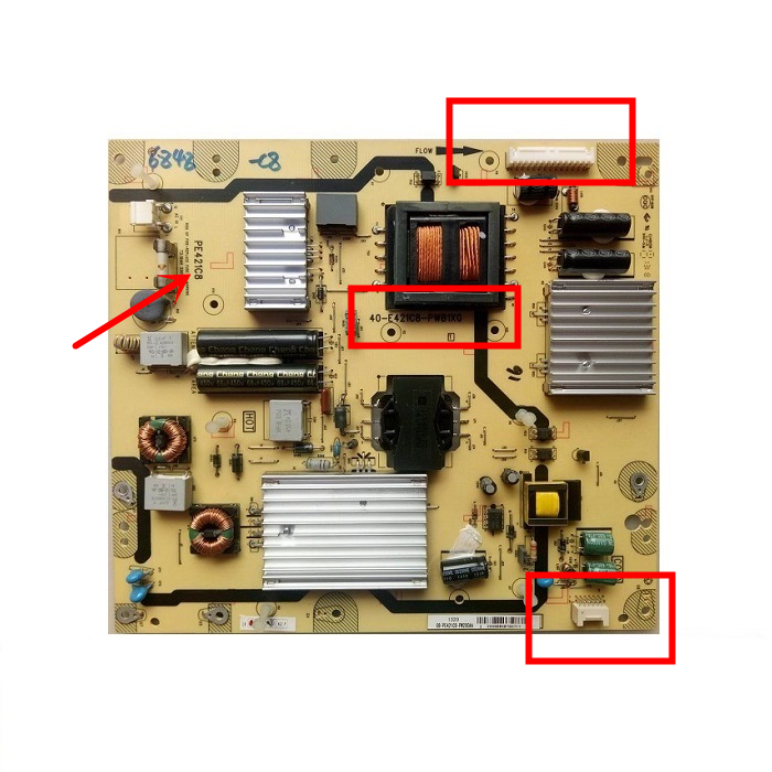 原装TCL L49E5700A一UD液晶电视电源板40一E421C8一PWC1XG PWB - 图1