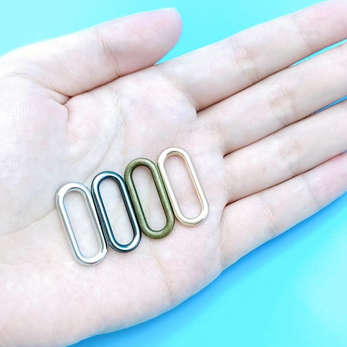 高档箱包五金配件多规格椭圆扣旦扣锌合金蛋扣无缝金属旦形扣现货,淘宝优惠券,粉丝福利购,淘宝优惠卷