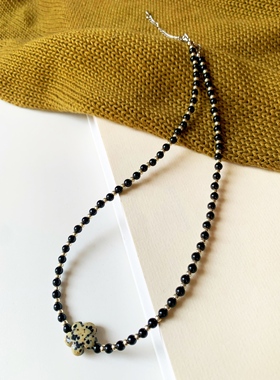 {鱼耳Museum}天然石黑玛瑙