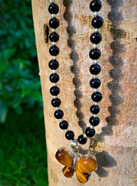 {鱼耳Museum}黑玛瑙天然石