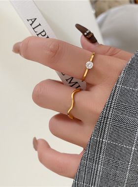 大码戒指高级感欧美风小众设计