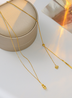 加长款项链女时尚新款个性可调节