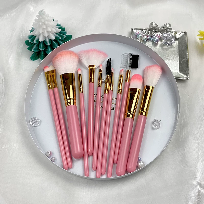 Brush, set, foundation, makeup primer, full set, for beginners