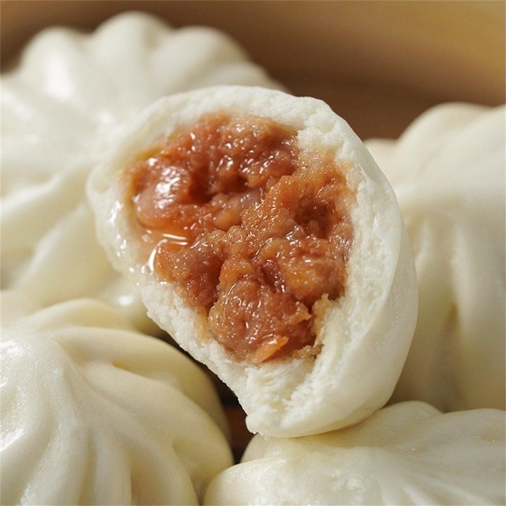 广州酒家黑猪肉小笼包300g×10袋 营养早餐广式早茶包点方便速食,淘宝优惠券,粉丝福利购,淘宝优惠卷