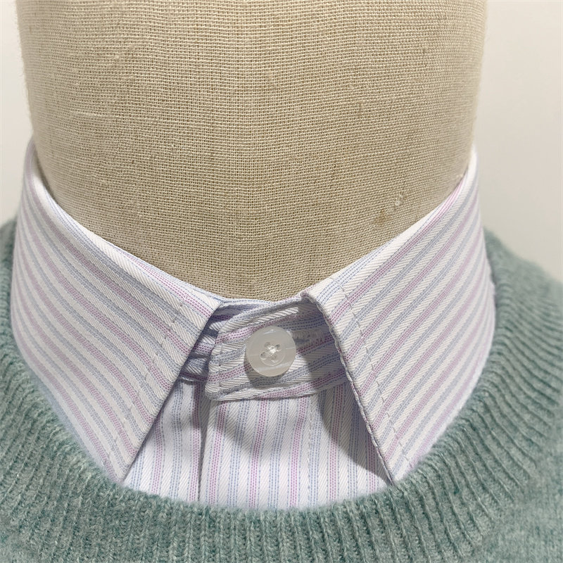 紫色中国银行假领子衬衫男女通用中行衬衫装饰领工服衬衫衬衫衣领,淘宝优惠券,粉丝福利购,淘宝优惠卷