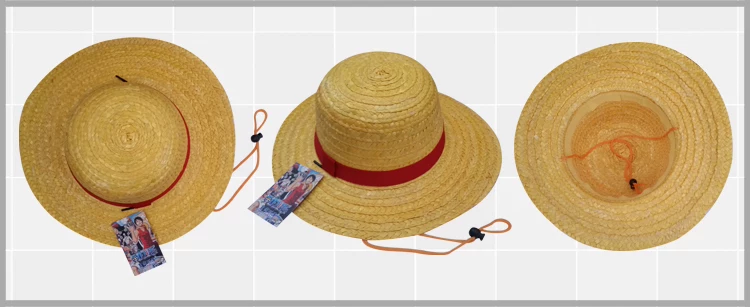 Костюм COS Лuffy из One Piece, соломенная шляпа, одежда первого поколения