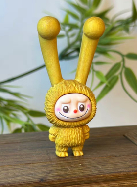 创意卡通鼻刮拉布布桌面装饰摆件