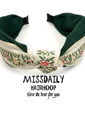 missdaily布艺民族风发箍
