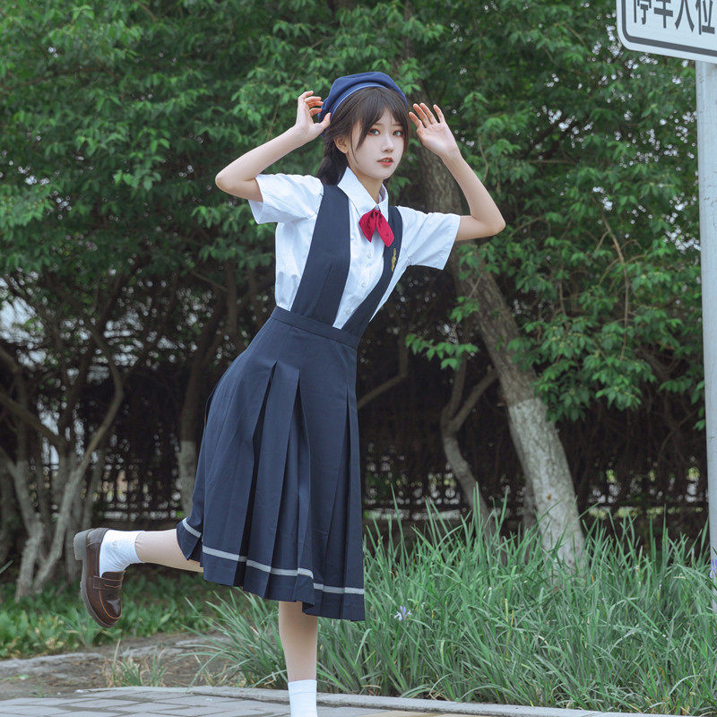 原创日系卡奶裙jk制服服学院风长裙夏季护奶2022女装春款修身长裙,淘宝优惠券,粉丝福利购,淘宝优惠卷