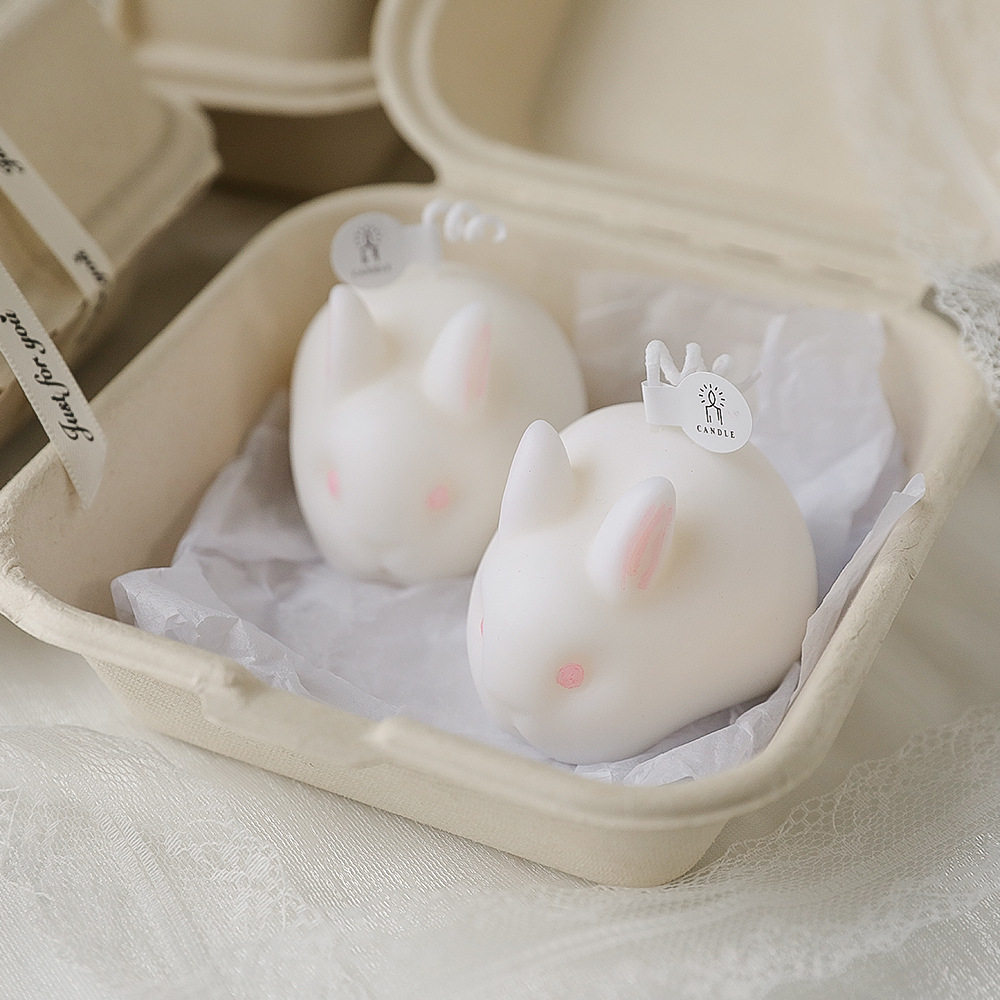 兔年礼品小兔子香薰蜡烛大豆蜡活动礼物赠礼家居摆件拍摄装饰,淘宝优惠券,粉丝福利购,淘宝优惠卷