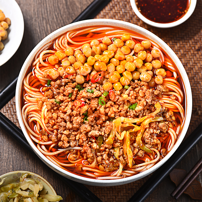 【香菇年货节】雅叔正宗重庆小面豌杂面条方便速食自煮特色美食