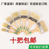 Special price 1 Inch Brush Paint Brush 1 5 Inch Pig Hair 2 inch and half 3 inch 4 inch 5 inch brush Painted Pig