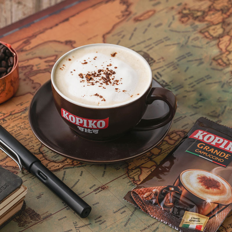 KOPIKO印尼进口可比可卡布奇诺600g袋装三合一速溶白咖啡提神学生 - 图3