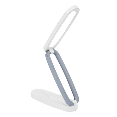 旋转头折叠带笔筒支架充插电台灯学生学习护眼LED宿舍三档调节