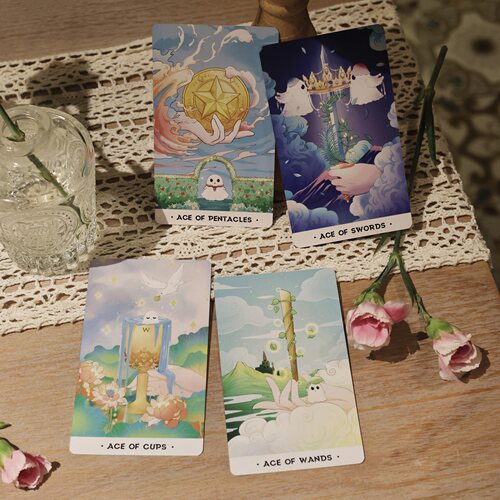 【现货】原创正版 幽兰灵谷塔罗牌 Orchid Valley Tarot 塔luo - 图1