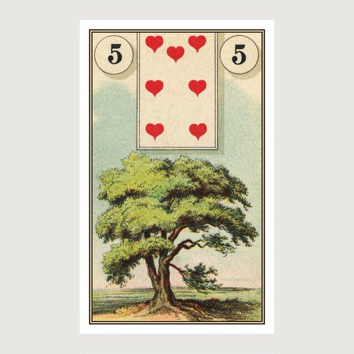 【现货】进口正版 法国利诺曼神谕卡 French Cartomancy - 图0