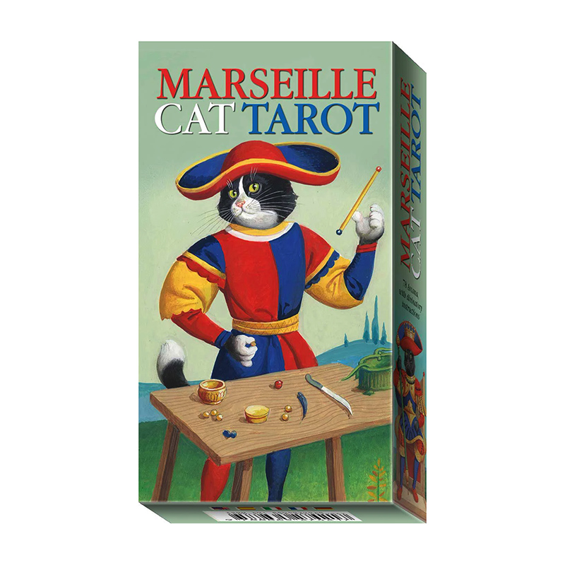 【现货】进口正版 马赛猫咪塔罗牌 Marseille Cat Tarot - 图3