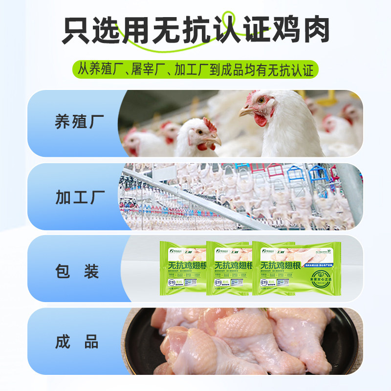 春雪无抗鸡翅根400g冷冻出口级生鲜空气炸锅奥尔良鸡翅根烧烤清真,淘宝优惠券,粉丝福利购,淘宝优惠卷