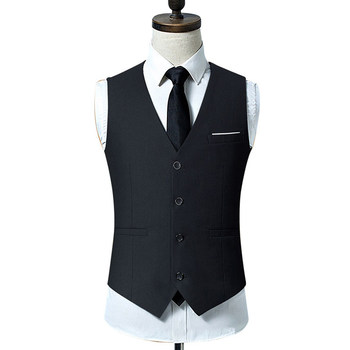 ແບບເກົາຫຼີ trendy slim fit suit vest men's suit British suit men's professional pony clip best man brother group