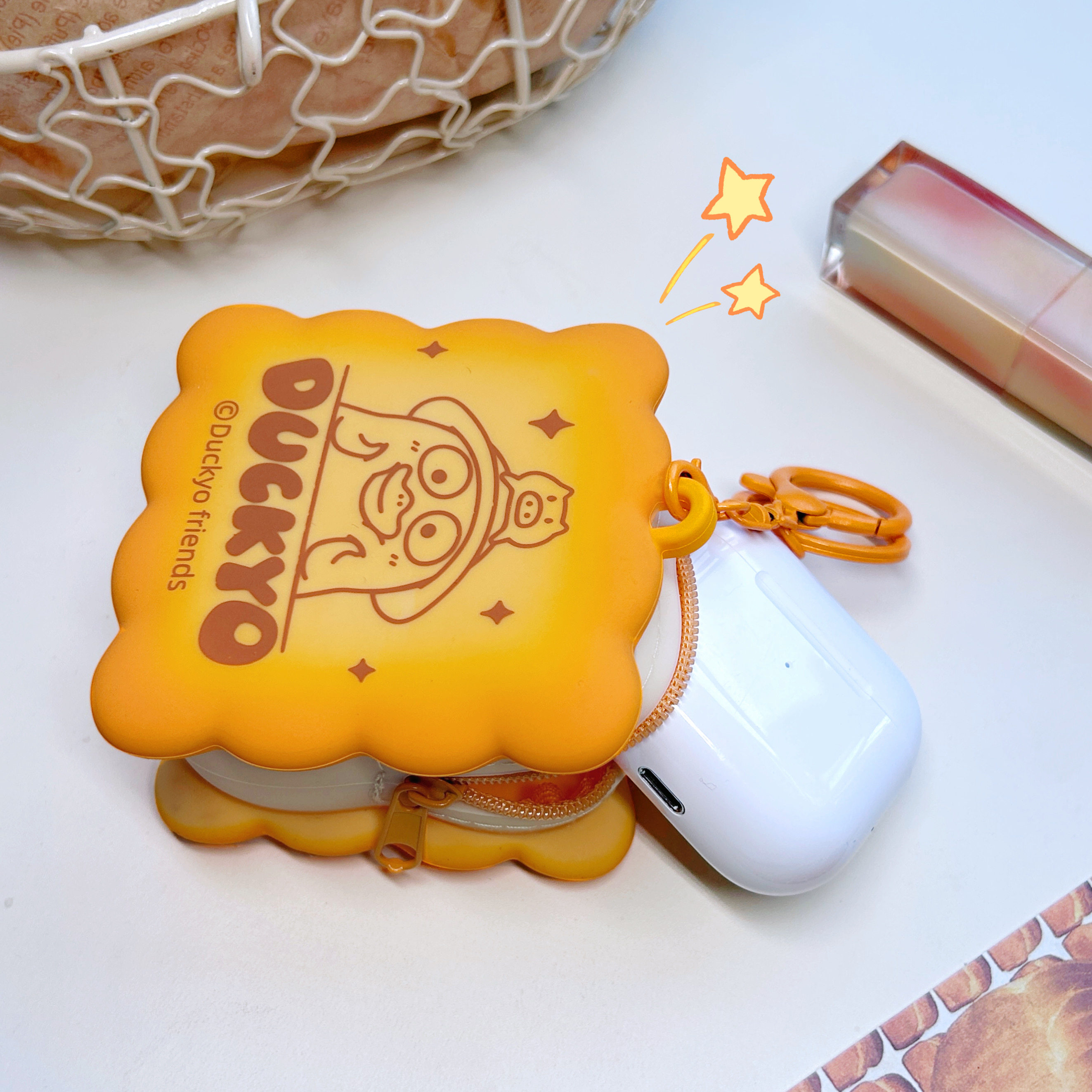 小刘鸭杂货铺烘焙硅胶零钱包收纳包耳机包可爱卡通便携面包吐司,淘宝优惠券,粉丝福利购,淘宝优惠卷