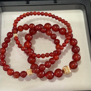 Willa｜天然7A红玛瑙复古串珠手链轻奢手串新中式高级感送礼佳品