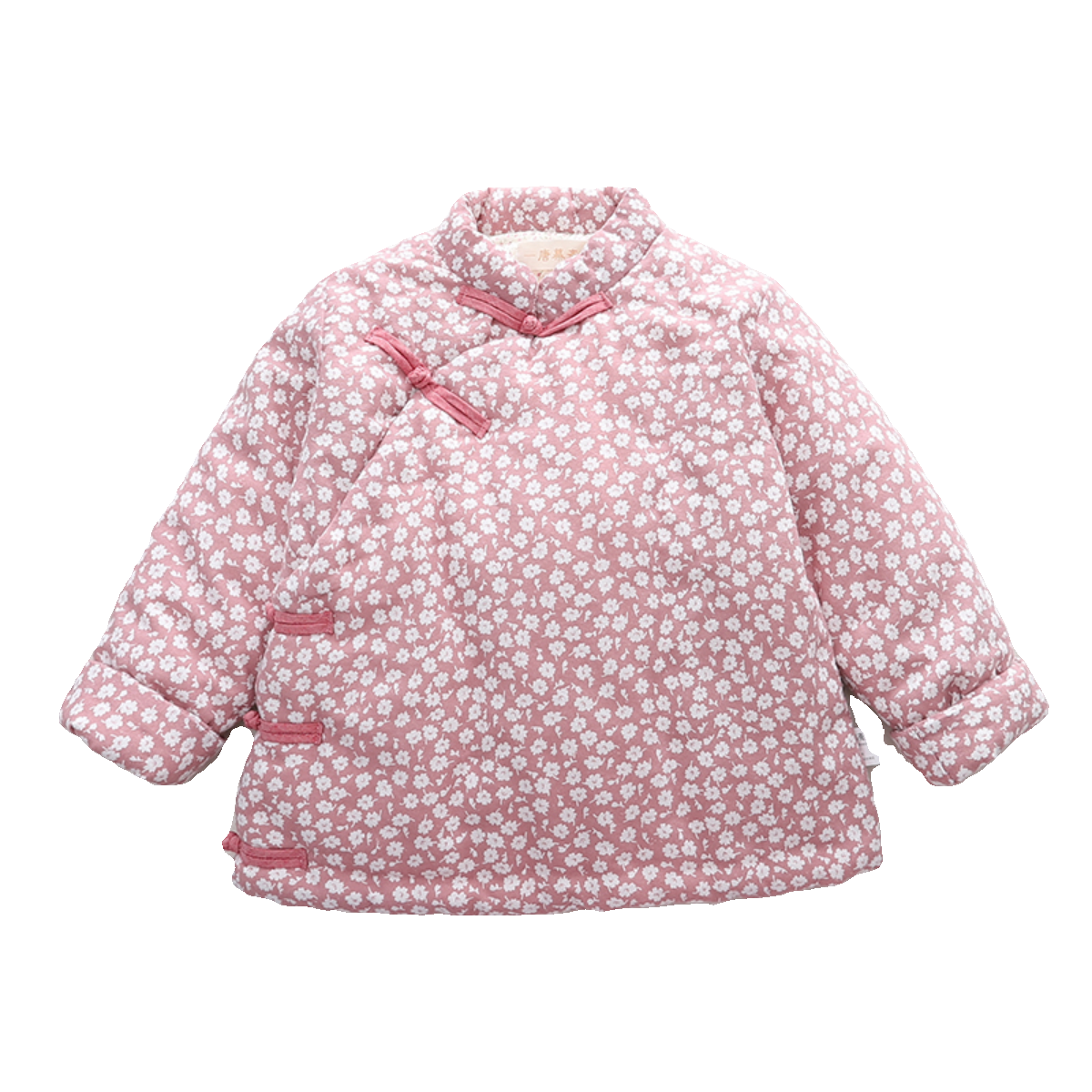 儿童偏襟手工棉花棉袄民国风小棉衣外套男女童加厚汉服中式上衣冬,淘宝优惠券,粉丝福利购,淘宝优惠卷