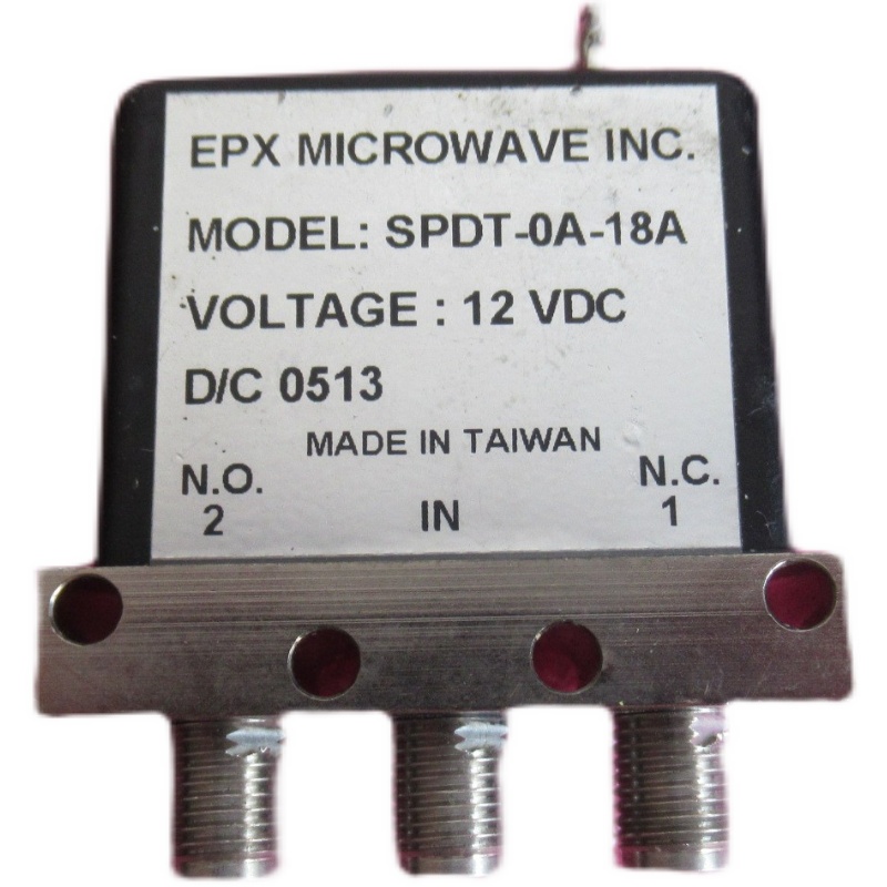 EPX SPDT-0A-18A DC-18GHz SMA头 12V电压 SPDT 射频微波同轴开关 - 图3
