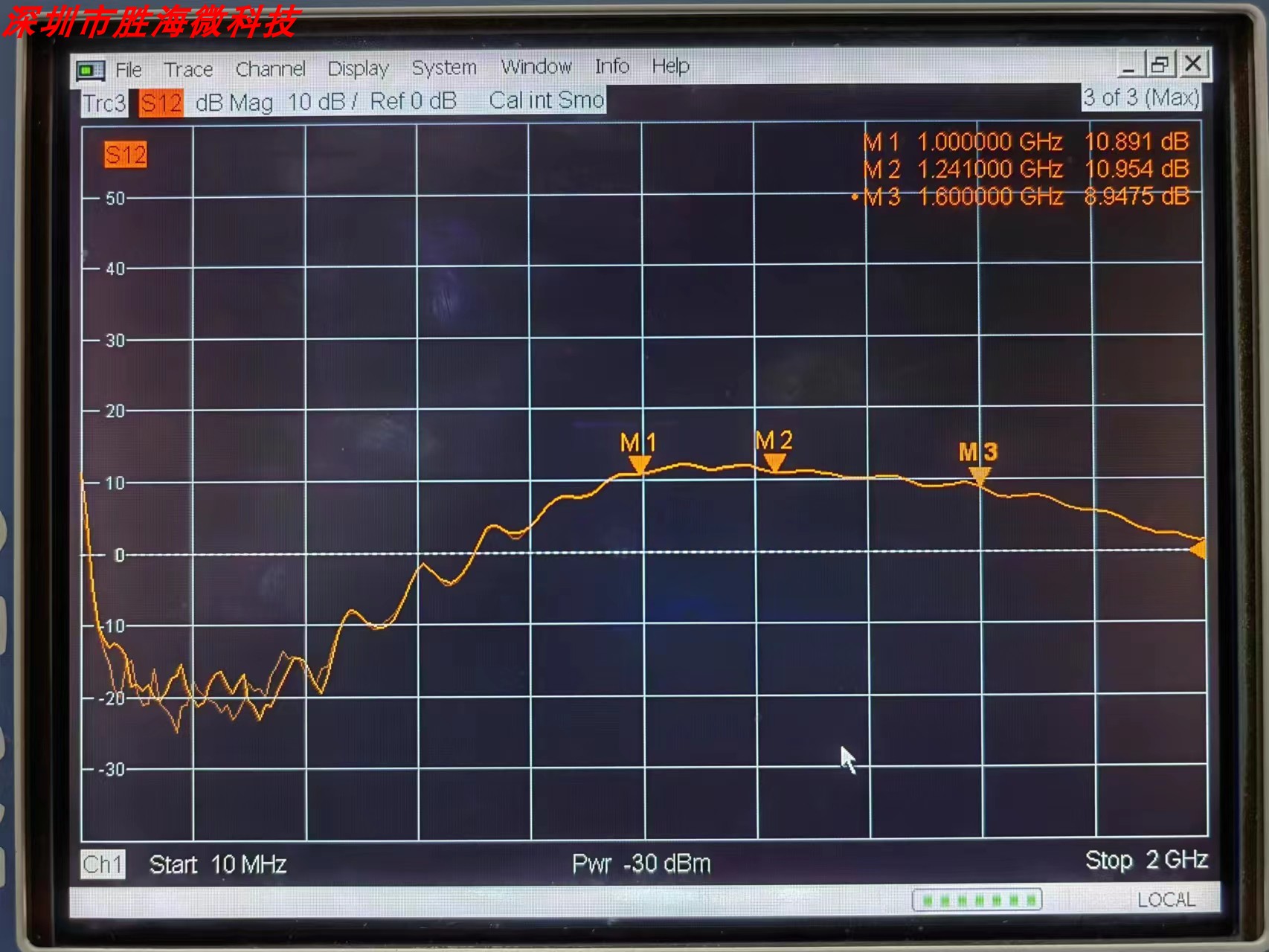 MITEQ进口 1-1.6GHz 10dB增益 12dBm功率 SMA 射频微波电放大器 - 图2