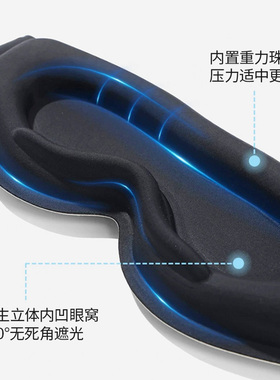 UPLUS优家3D重力眼罩睡眠遮光