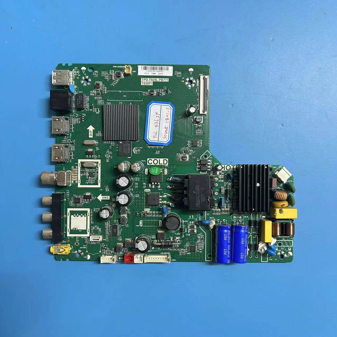 原装TCL 43W6 43L2F 43/49F6F 主板TPD.T920L.PB771 T920P1屏选 - 图0