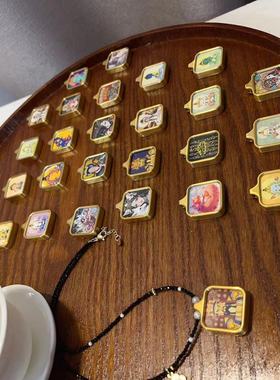 个性泰国佛牌链子唐卡项链搭配尖晶石万能扣水晶佛牌珠链挂链