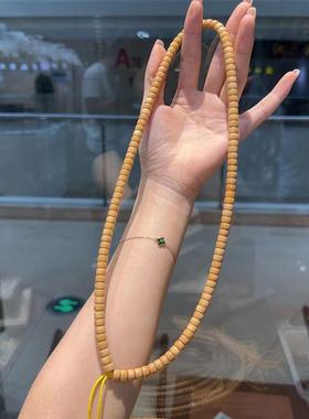 龙脊菩提直切药片5x8手串手链文玩时尚饰品小红书同款饰品配件