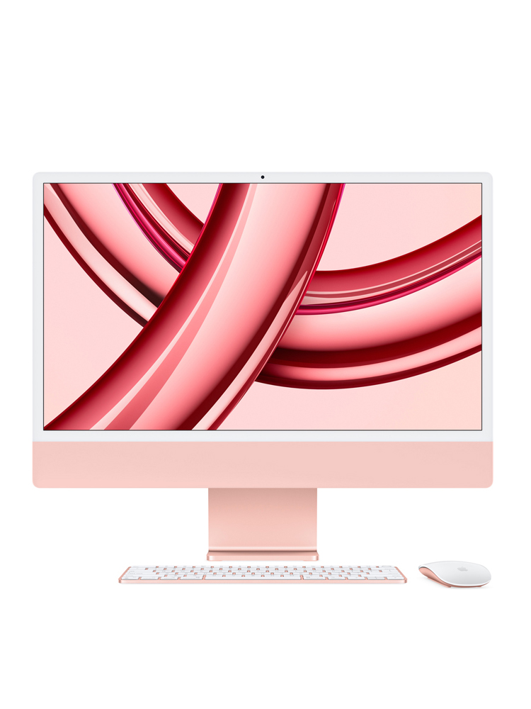 2023新款Apple/苹果 iMac 24寸M3苹果一体机M3台式机电脑苹果电脑-图0