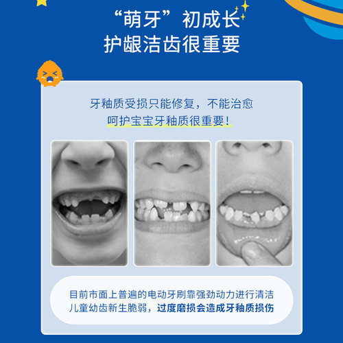 飞利浦儿童电动牙刷3-6-12岁以上官方旗舰店声波软毛全自动HX2432 - 图1