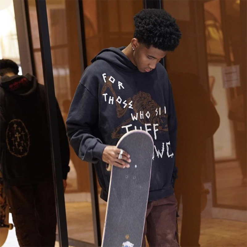 JORDANCLARKSONS 同款 TUFF CROWD CARRIED HOODIE 明星同款卫衣