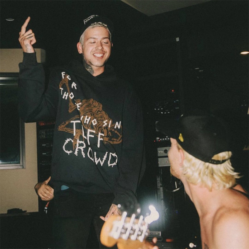 JORDANCLARKSONS 同款 TUFF CROWD CARRIED HOODIE 明星同款卫衣