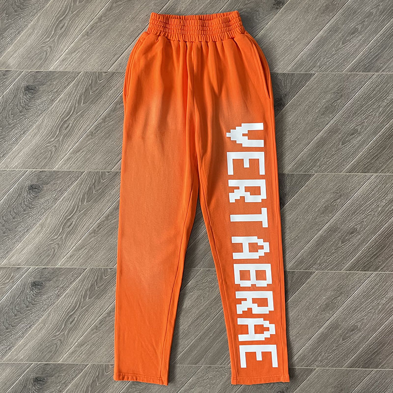 Vertabrae sweatpants 洗水立体字母多颜色运动男女休闲长裤合集 - 图2