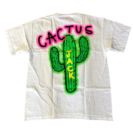 cactus jack airbrush tee