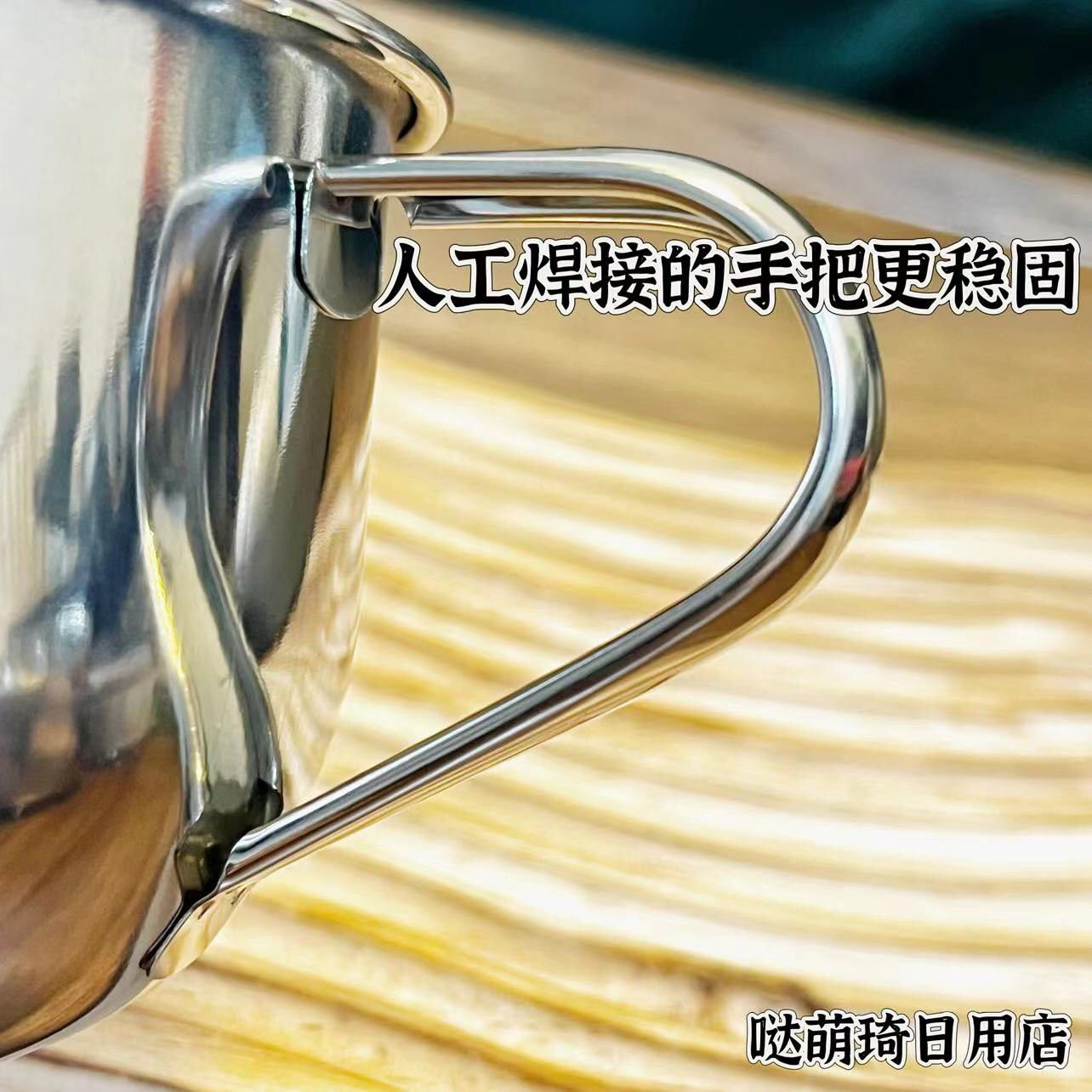 316不锈钢儿童牛奶杯400ML宽口水杯双耳辅食碗幼儿园宝宝饭碗