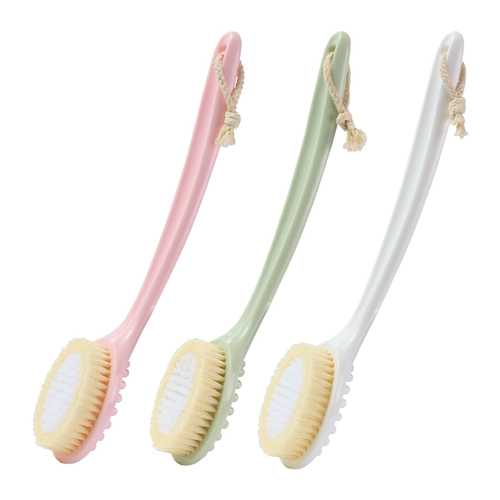 Jieliya купание мягкая волоса с длинной ручкой, купание, купание артефакт на задний план Bash Brash, растирание грязи, мощное полотенце потирания