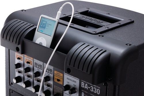 Roland罗兰 BA-330 BA330 多功能立体声键盘吉他人声便携罗兰音箱 - 图3