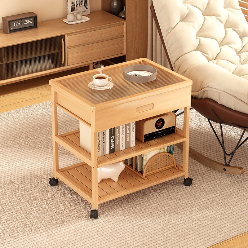 可移动边几沙发边柜多功能置物架子家用床头小桌子小户型客厅茶几,淘宝优惠券,粉丝福利购,淘宝优惠卷