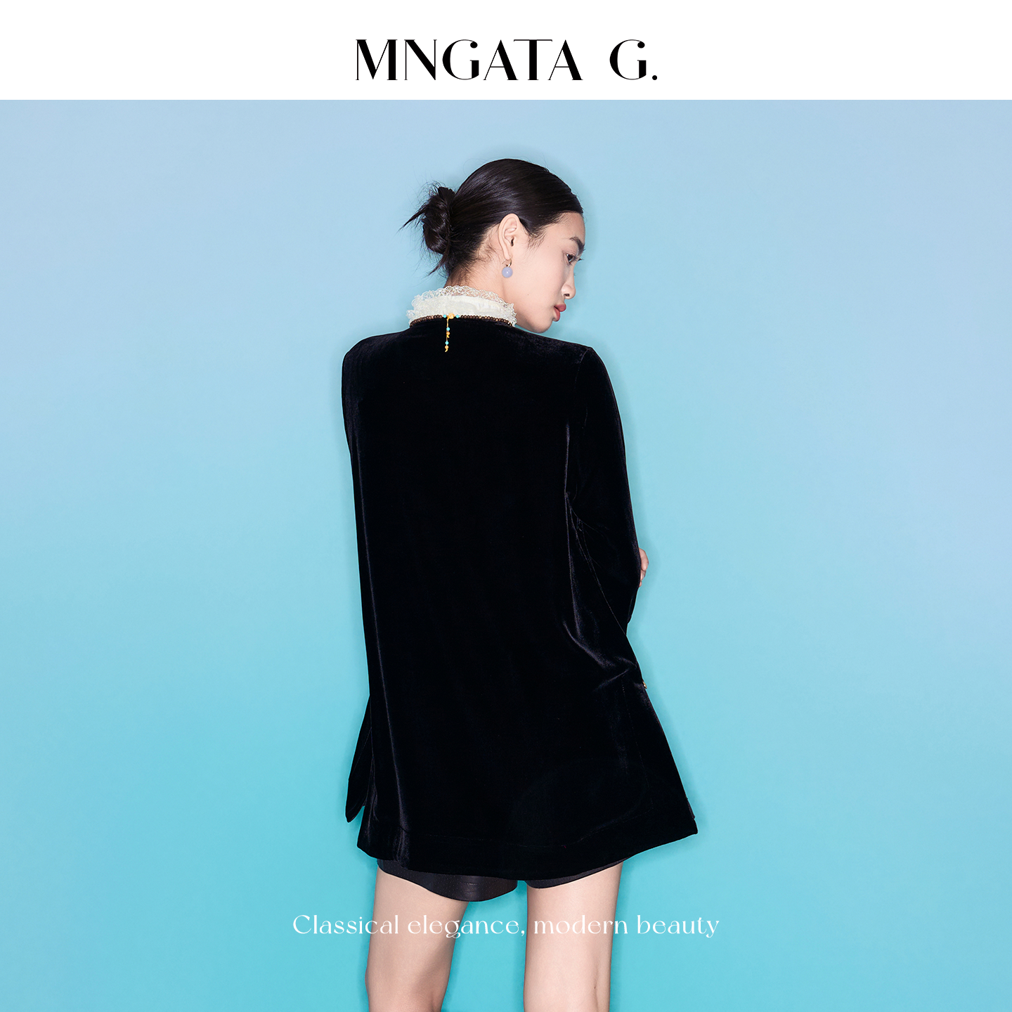 宫小妍【真丝·九万枝】新中式风长袖秋冬上衣508106,淘宝优惠券,粉丝福利购,淘宝优惠卷