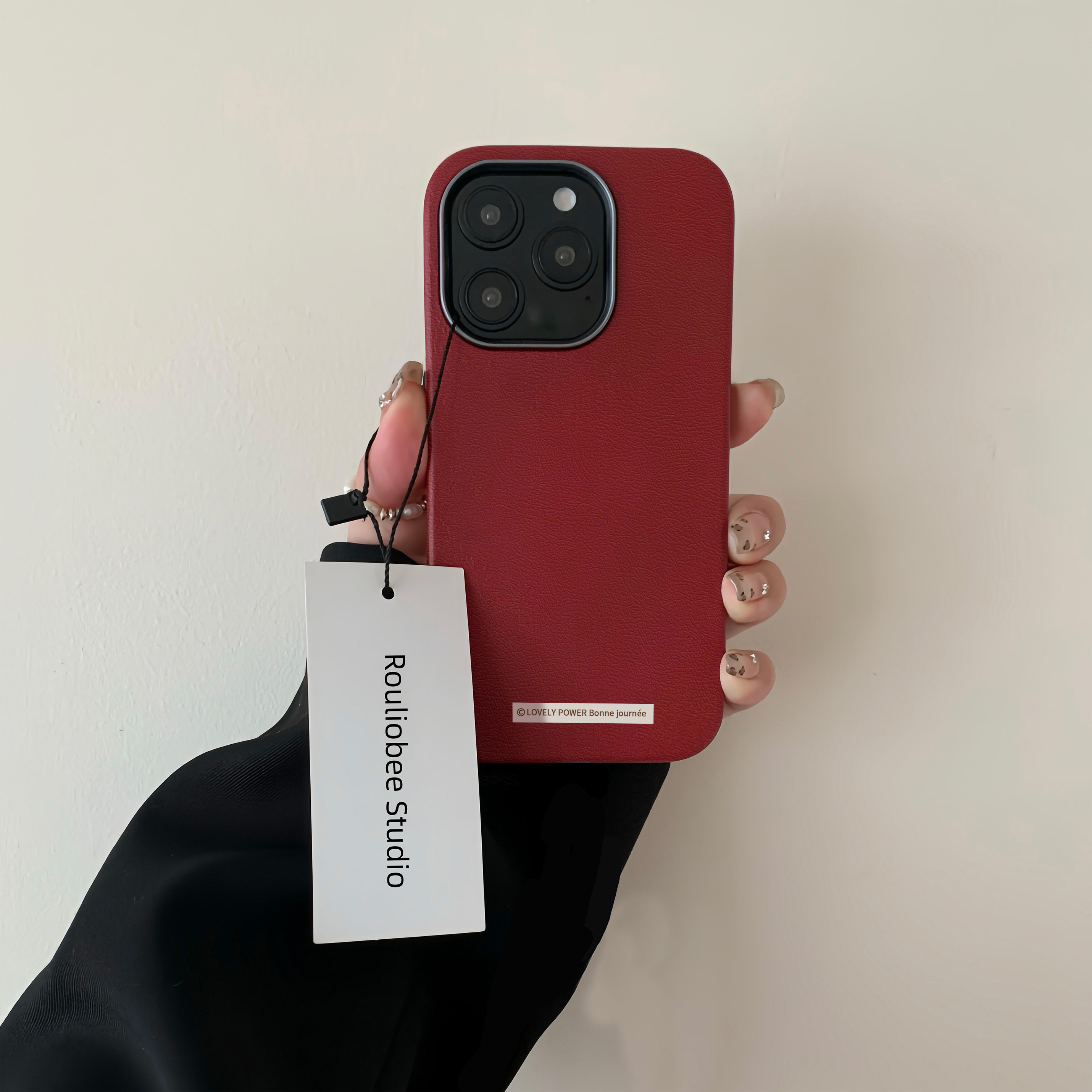 英文皮纹金属框适用苹果16promax手机壳iphone14pro新款13高级感12个性11保护套15promax全包防摔16简约软壳