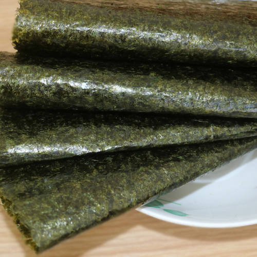 寿司海苔寿司食材材料信榆海苔10枚紫菜包饭寿司材料 食材自封口 - 图1