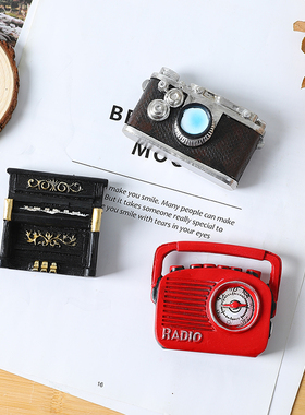 创意复古电话机小摆件怀旧小物件