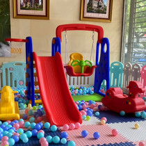 Children slides Indoor multifunction Baby baby Toys Domestic plastic Slide Slides SWING OCEAN BALL COMBINATION